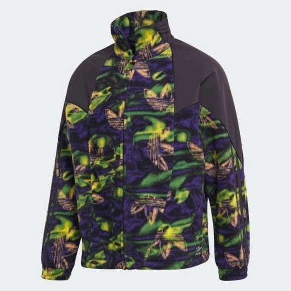 Adidas Originals Fleece Track Jacket NWT Medium - Picture 3 of 12